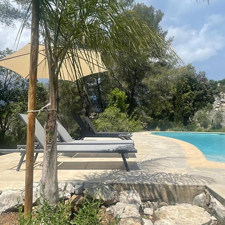 La Villa Des Carriers- Maison Avec Piscine Proche Mer Roquefort-les-Pins Extérieur photo