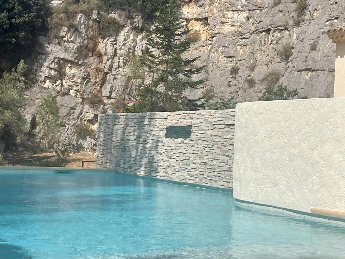 La Villa Des Carriers- Maison Avec Piscine Proche Mer Roquefort-les-Pins Extérieur photo