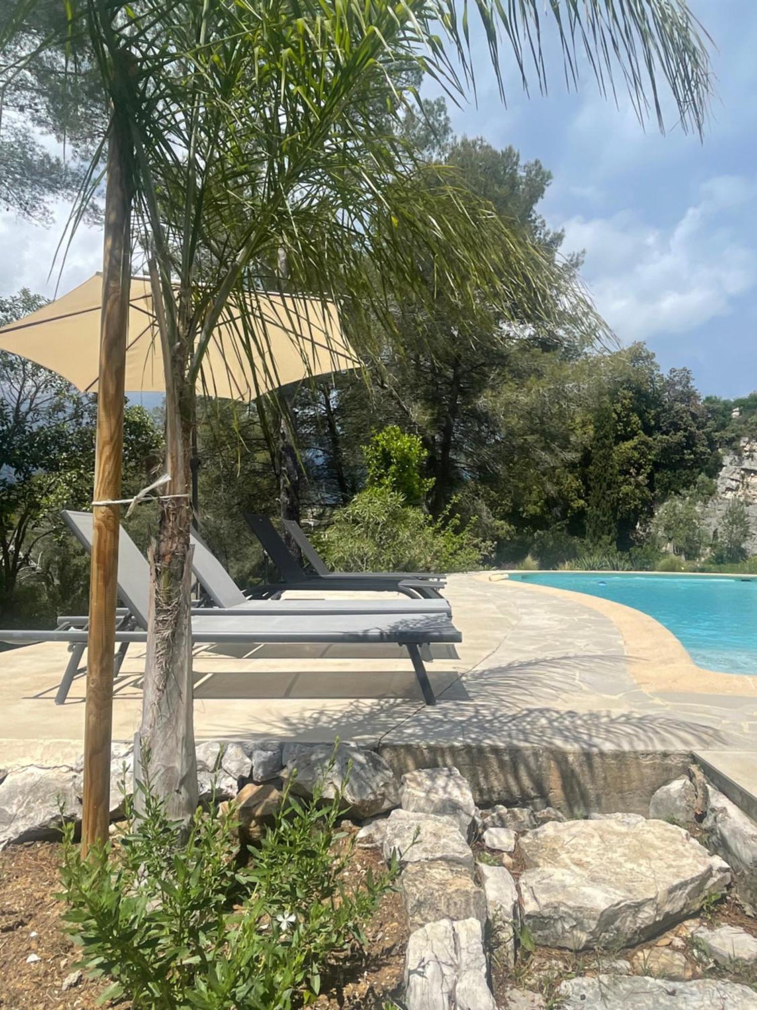 La Villa Des Carriers- Maison Avec Piscine Proche Mer Roquefort-les-Pins Extérieur photo