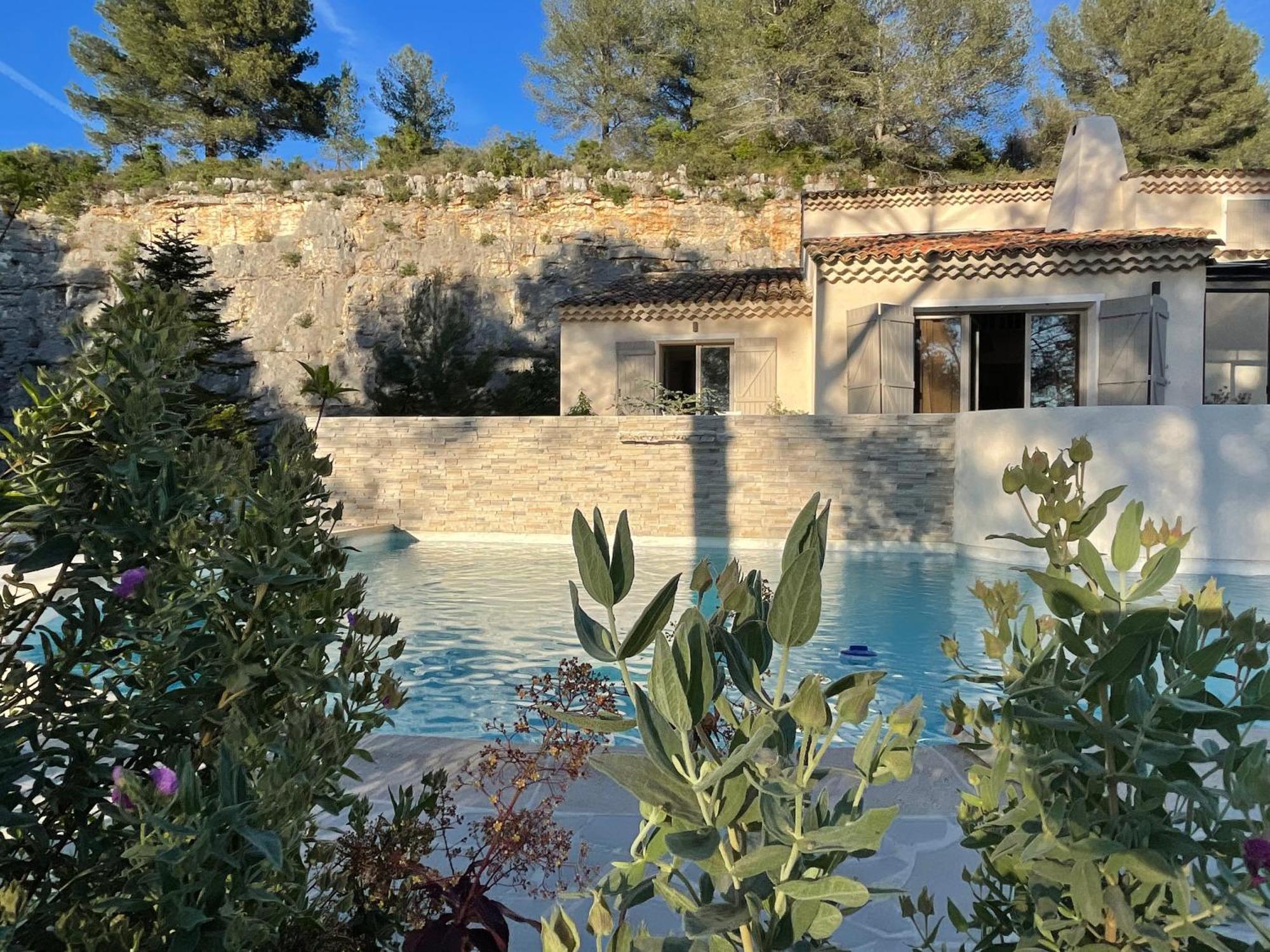La Villa Des Carriers- Maison Avec Piscine Proche Mer Roquefort-les-Pins Extérieur photo