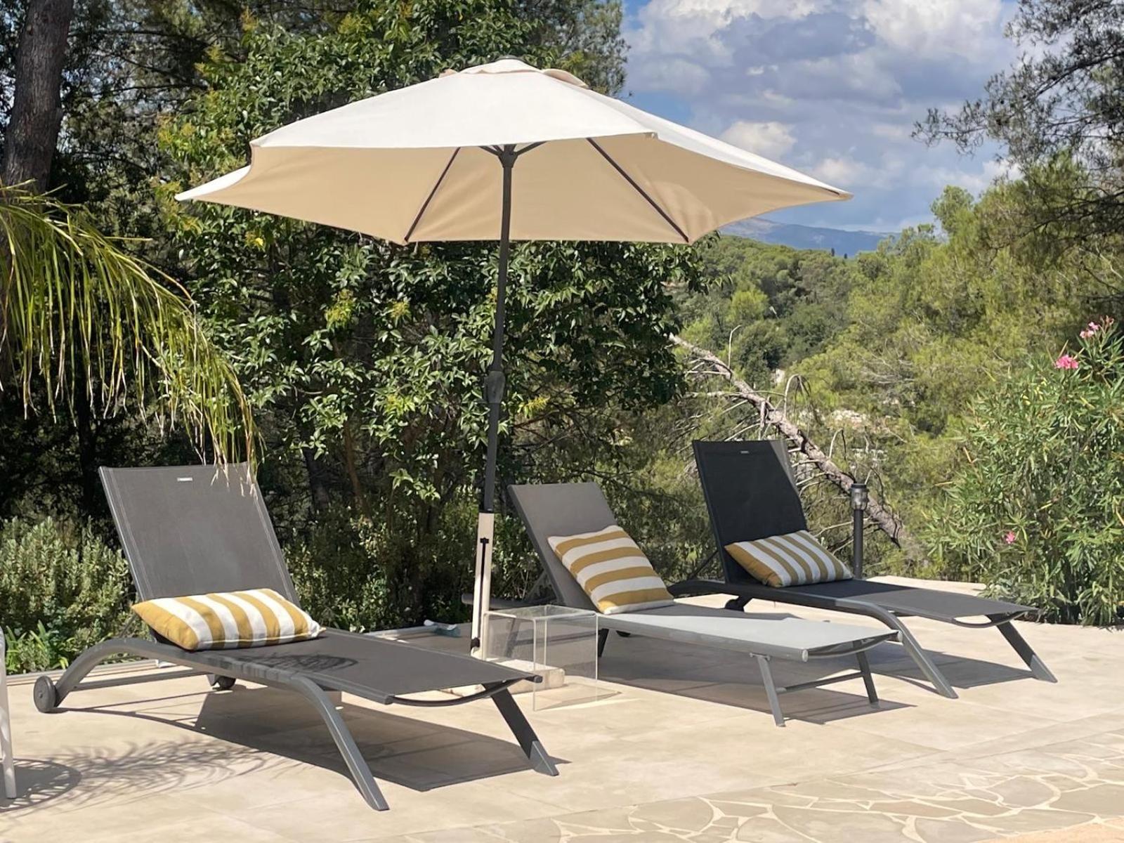 La Villa Des Carriers- Maison Avec Piscine Proche Mer Roquefort-les-Pins Extérieur photo