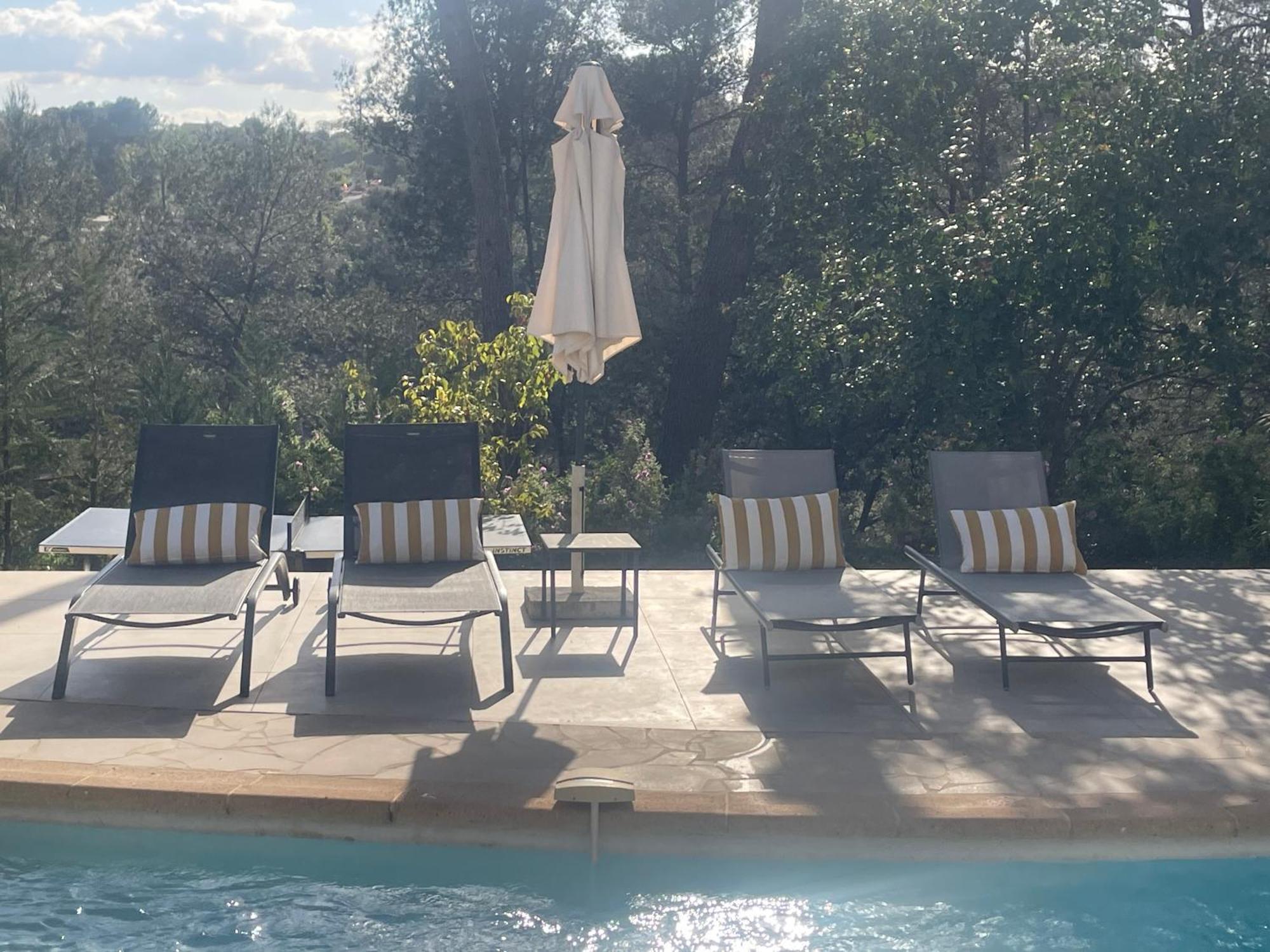 La Villa Des Carriers- Maison Avec Piscine Proche Mer Roquefort-les-Pins Extérieur photo