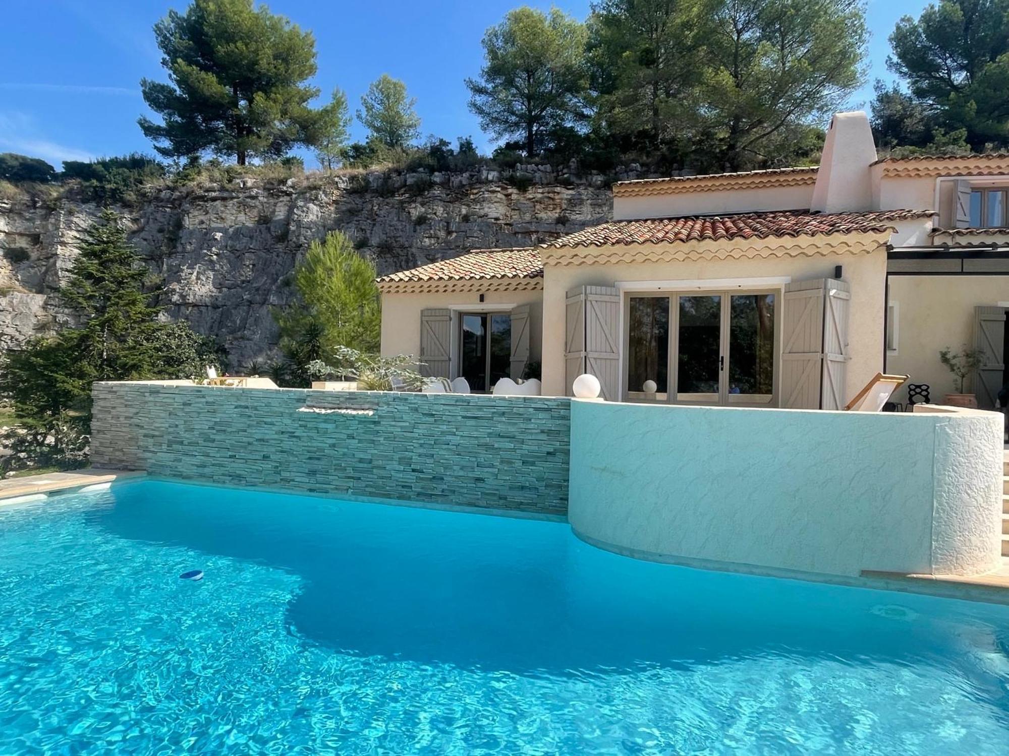 La Villa Des Carriers- Maison Avec Piscine Proche Mer Roquefort-les-Pins Extérieur photo